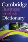 Image for Cambridge business English dictionary