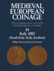 Image for Medieval European Coinage: Volume 14, South Italy, Sicily, Sardinia