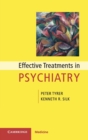 Image for Effective Treatments in Psychiatry