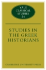 Image for Studies in the Greek Historians