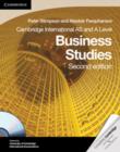 Image for Cambridge International AS and A Level Business Studies Coursebook with CD-ROM
