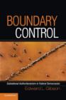 Image for Boundary Control