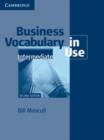 Image for Business Vocabulary in Use Intermediate with Answers