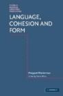 Image for Language, Cohesion and Form