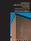 Image for Modern architectural theory  : a historical survey, 1673-1968