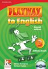Image for Playway to English Level 3 Activity Book with CD-ROM