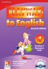 Image for Playway to English Level 4 Teacher&#39;s Resource Pack with Audio CD