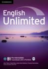 Image for English Unlimited Pre-intermediate Coursebook with e-Portfolio CD-ROM and Workbook with answers and DVD-ROM Pack Italian edition