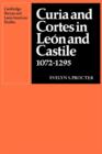 Image for Curia and Cortes in Leon and Castile 1072–1295