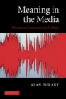 Image for Meaning in the Media