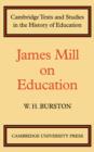 Image for James Mill on Education