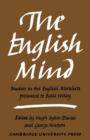 Image for The English Mind
