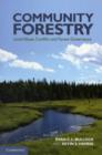 Image for Community forestry  : local values, conflict and forest governance