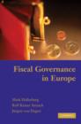 Image for Fiscal Governance in Europe