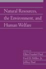 Image for Natural Resources, the Environment, and Human Welfare: Volume 26, Part 2