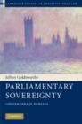 Image for Parliamentary sovereignty  : contemporary debates
