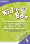 Image for Kid&#39;s Box 5 Classware CD-ROM