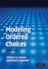 Image for Modeling ordered choices  : a primer