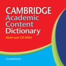 Image for Cambridge Academic Content Dictionary Multi-user CD-ROM