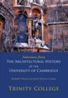 Image for Selections from The Architectural History of the University of Cambridge