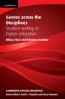Image for Genres across the disciplines  : student writing in higher education