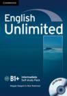 Image for English Unlimited Intermediate Self-study Pack (Workbook with DVD-ROM)