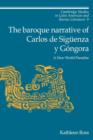 Image for The Baroque Narrative of Carlos de Siguenza y Gongora : A New World Paradise