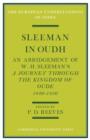 Image for Sleeman in Oudh  : an abridgement of W.H. Sleeman&#39;s A journey through the kingdom of Oude in 1849-50