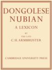 Image for Dongolese nubian  : a lexicon
