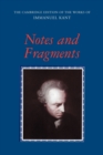 Image for Notes and Fragments