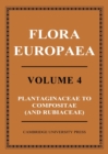 Image for Flora EuropaeaVolume 4