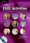 Image for ESOL Activities Pre-entry with Audio CD