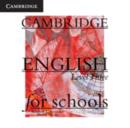Image for Cambridge English for schoolsLevel 3 : Level 3