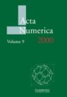 Image for Acta Numerica 2000: Volume 9