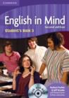 Image for English in Mind Level 3 Student&#39;s Book with DVD-ROM