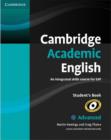 Image for Cambridge academic English: C1 advanced student's book :