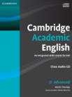 Image for Cambridge academic English: C1 upper intermediate class audio CD
