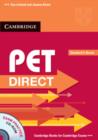 Image for PET Direct Student&#39;s Book with CD-ROM