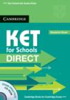 Image for KET for Schools Direct Student&#39;s Book with CD-ROM