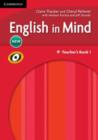 Image for English in Mind Level 1 Teacher&#39;s Book Middle Eastern Edition : Level 1