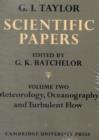 Image for The Scientific Papers of Sir Geoffrey Ingram Taylor 4 Volume Paperback Set