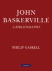 Image for John Baskerville: A Bibliography