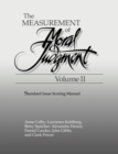 Image for The measurement of moral judgementVolume 2,: Standard issue scoring manual