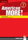 Image for American More! Level 2 Teacher&#39;s Book