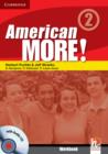 Image for American More! Level 2 Workbook with Audio CD