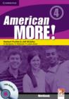 Image for American More! Level 4 Workbook with Audio CD