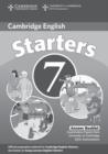Image for Cambridge starters  : examination papers from University of Cambridge ESOL examinations7,: Answer booklet