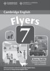 Image for Cambridge flyers  : examination papers from University of Cambridge ESOL examinations7,: Answer booklet