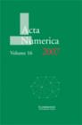 Image for Acta Numerica 2007: Volume 16
