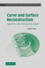 Image for Curve and surface reconstruction